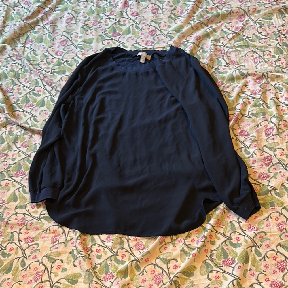 Navy XL Banana Republic Long Sleeve Shirt